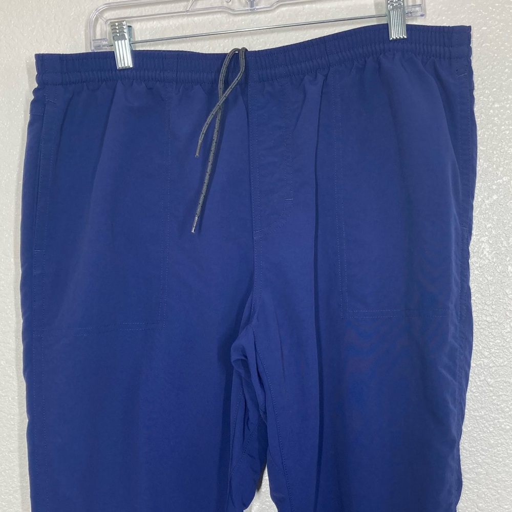 Patagonia Pants Mens Extra Large Blue Nylon Lined Elastic Cuff Drawstring 55211 - Picture 4 of 16